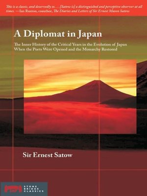 cover image of A Diplomat in Japan